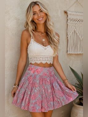 INC Sparkly Lined Skirt